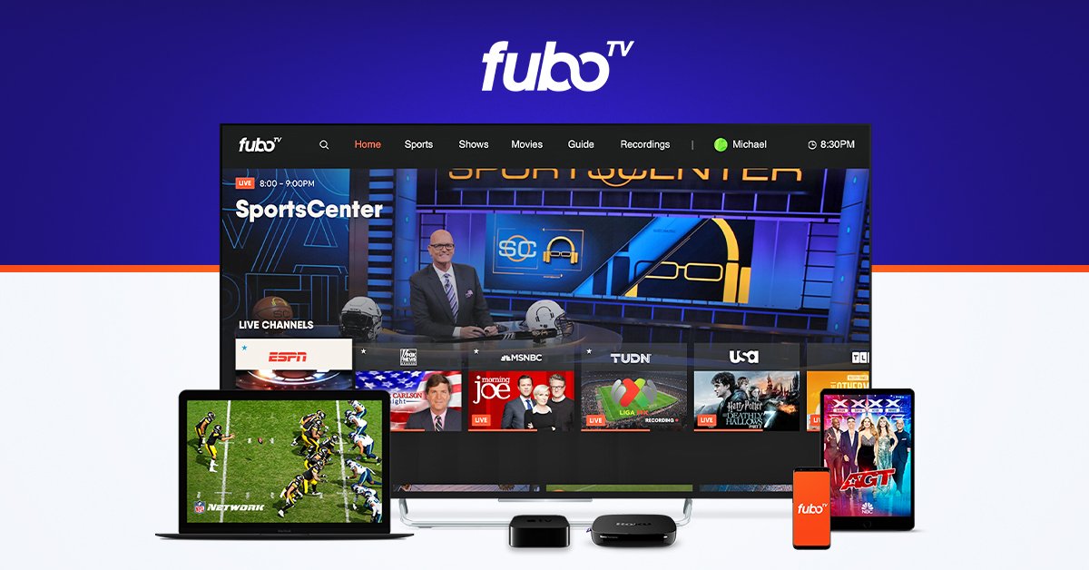 fuboTV - Watch Live Sports & TV Without Cable | Try Free
